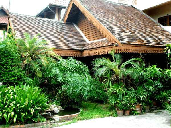 Little Home Chiang Mai udenfra