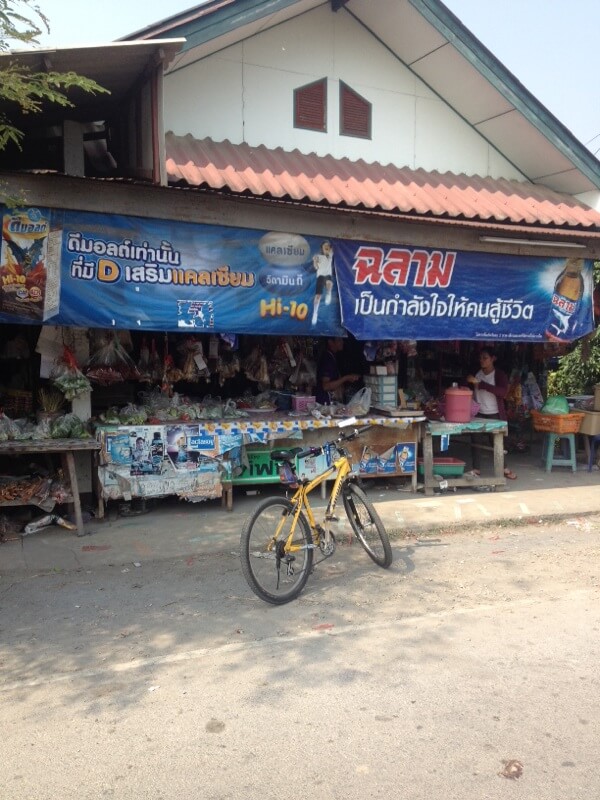 Her kan du leje en cykel i Chiang Mai 2