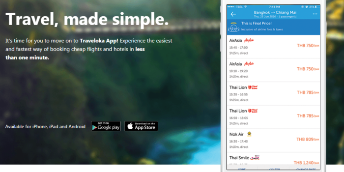 Betal ALLE Thailandske flybilleter i 7/11 med denne APP