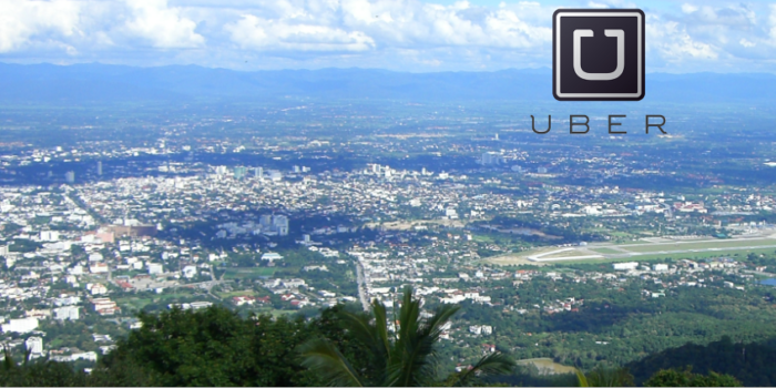Uber er kommet til Chiang Mai