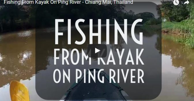 Fiskekajak på Ping River
