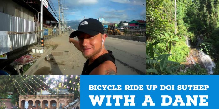 VIDEO: På cykel op af bjerget Doi Suthep