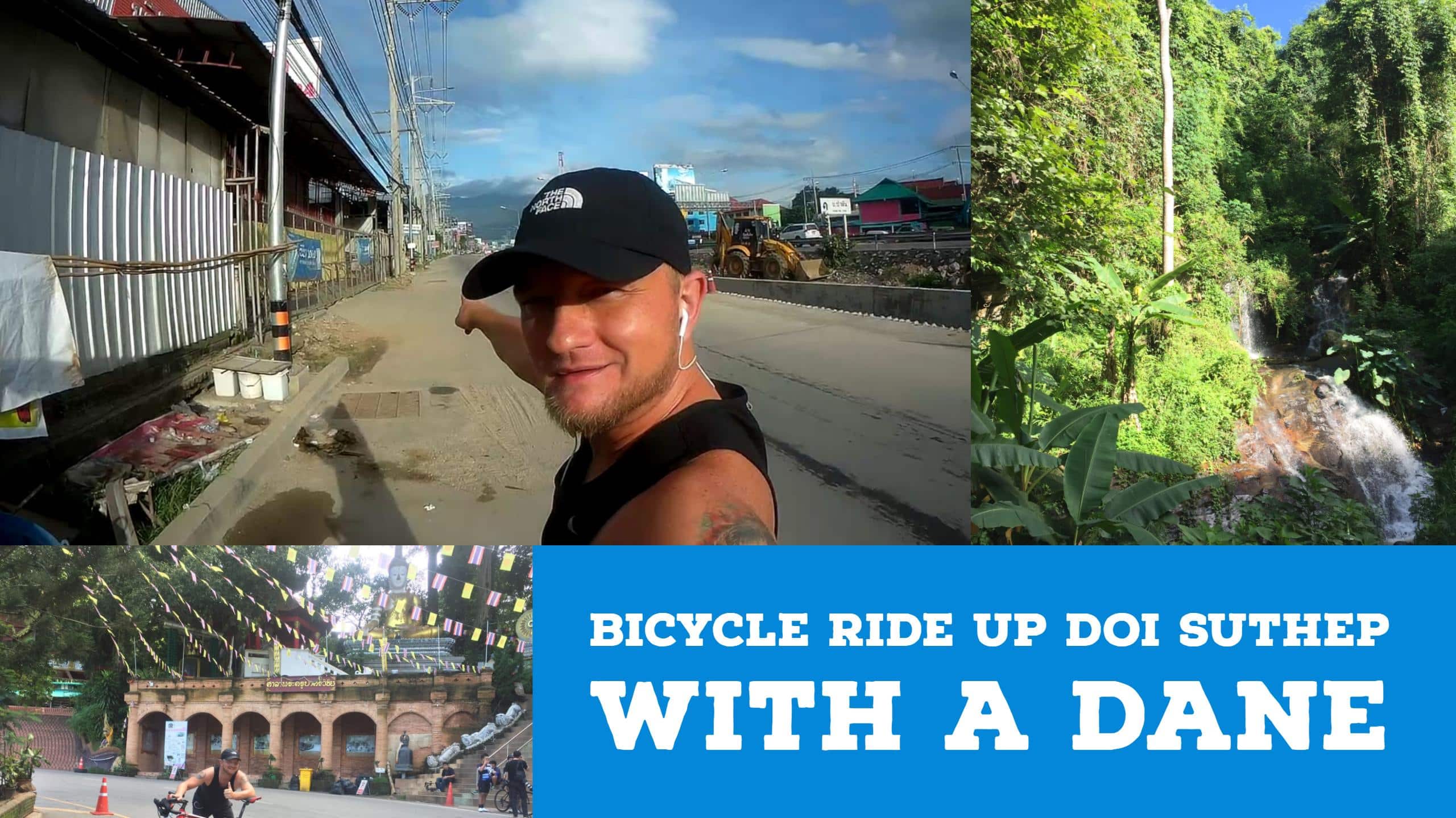 Bicycle Ride up Doi Suthep With a Dane