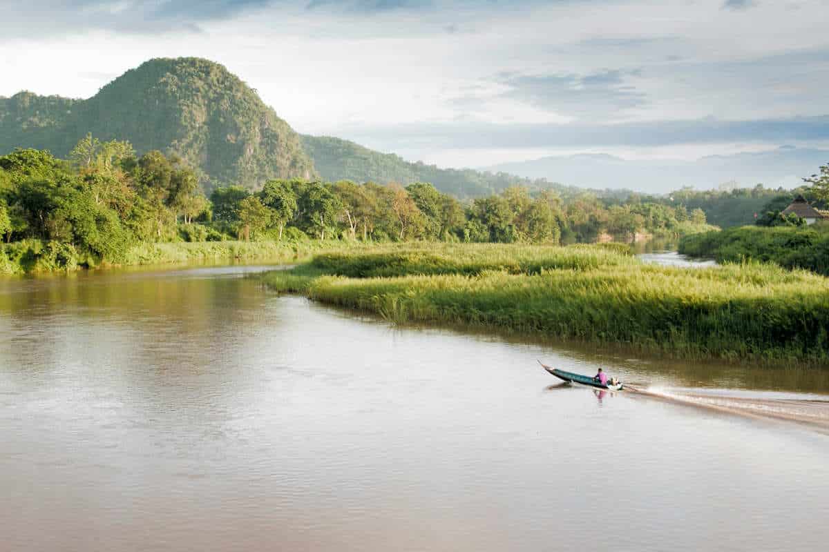 Mae kok river Chiang Rai